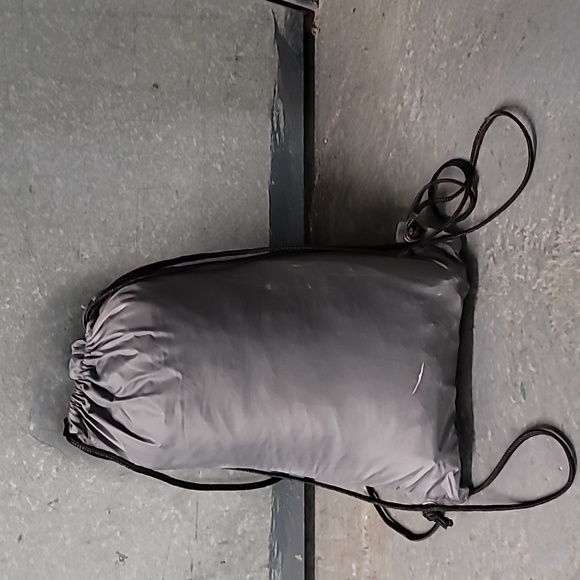 Air inflatable lounge chair NEW color grey... lawn, beach, tailgate air chaise - Picture 2 of 2